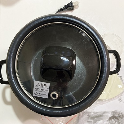 20分で1合のお米を炊ける格安の炊飯器