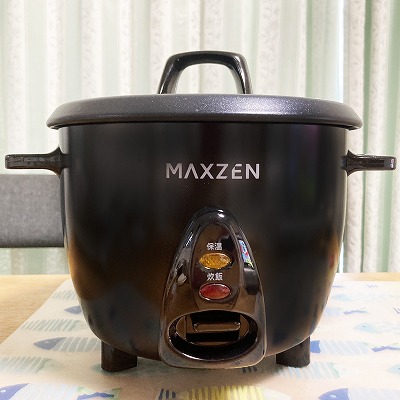 20分で1合のお米を炊ける格安の炊飯器